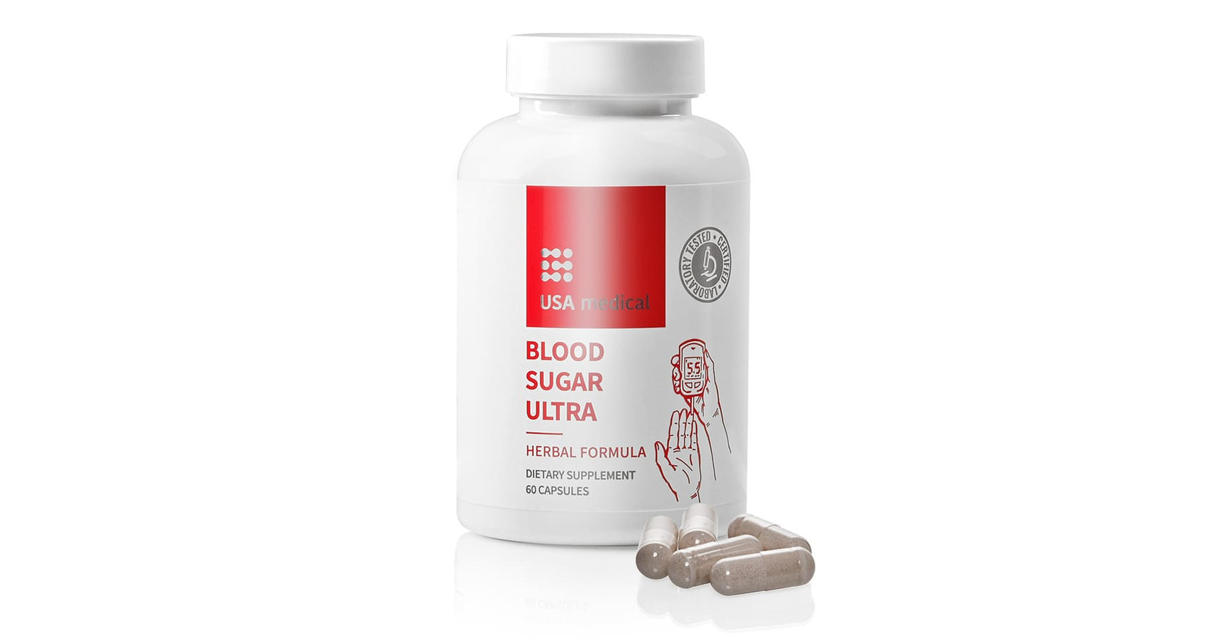 USA Medical BLOOD SUGAR ULTRA - Vércukor Kontroll kapszula növényi ...