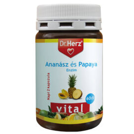 Dr. Herz Ananász Papaya enzim 60 db kapszula