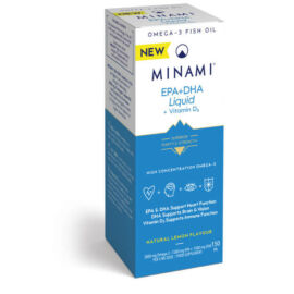 Minami Nutrition EPA+DHA Liquid + VitaminD3 (150 ml)