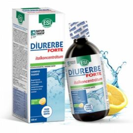 ESI Diurerbe Forte italkoncentrátum, citrom íz – Vízvisszatartás és cellulit ellen. 500ml Natur Tanya