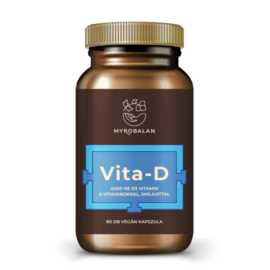 Myrobalan Vita-D - D3 vitamin K1+K2 vitaminokkal és shilajittal (60 db kapszula)