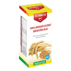 Dr. Herz Búzacsíra olaj 100% hidegen sajtolt 50ml