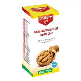 Dr. Herz Dióbél olaj 100% hidegen sajtolt 50ml