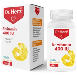 Dr. Herz E-vitamin 400IU 60 db lágyzselatin kapszula