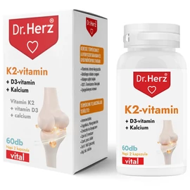 Dr. Herz K2-vitamin + D3 + Kalcium kapszula 60db /Lejárat: 25/07