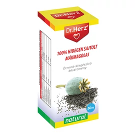 DR Herz Mákmagolaj 100% hidegen sajtolt 50ml