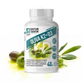 Natur Tanya OLIVA K2+D3 – Világszabadalommal védett vitaMK7 K2-vitaminnal az immunrendszer és a csontozat egészségéhez