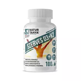 Natur Tanya Szerves D3 és K2-vitamin. Természetes, fermentált K2-vitamin és maximális 4000 NE bioaktív D3-vitamin