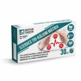 Natur Tanya Szerves TRI-KÁLIUM MÁTRIX. 3 féle szerves káliummal a normál vérnyomás és izomműködés fenntartásához