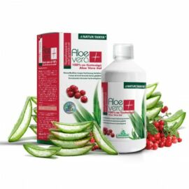 Specchiasol Aloe vera ital tőzegáfonyás, erdei gyümölcsös 100% tisztaságú, IASC által certifikált Aloe tartalommal 1000ml Natur Tanya