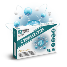 Natur Tanya® B-KOMPLEX EXTRA - 14 féle B-vitamin forma (30 db filmtabletta)