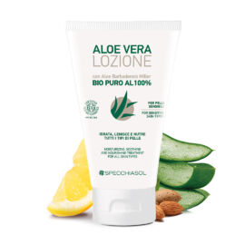 Specchiasol Aloe vera feszesítő testápoló - Sheavaj, E-vitamin, mandula és citromolajjal. ECOBIO minősítés 100%-os Natur Tanya