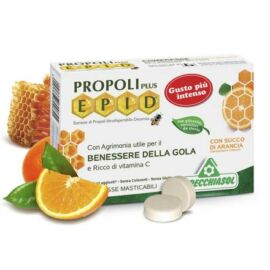 Specchiasol Cukormentes Propolisz szopogatós tabletta narancsos íz - EPID szabadalommal, 600 mg-os kivonat. Natur Tanya