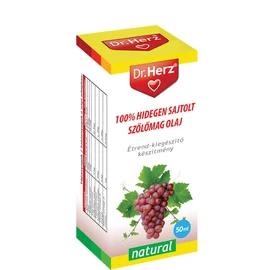 Dr. Herz Szőlőmag olaj 100% hidegen sajtolt 50ml