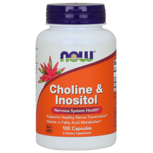 Now Choline & Inositol 500 mg - 100 Capsules