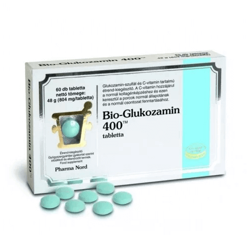 Pharma Nord Bio-Glukozamin 400 tabletta (60 db)