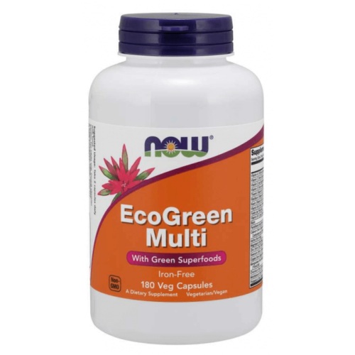 Now EcoGreen Multi Vitamin 180 Veg Capsules