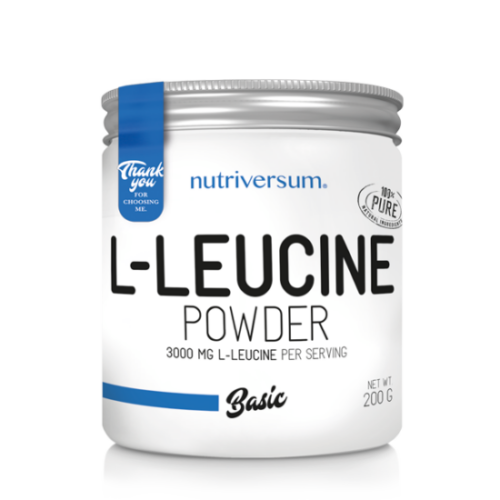 Nutriversum L-Leucine  - BASIC - ízesítetlen - 200 g