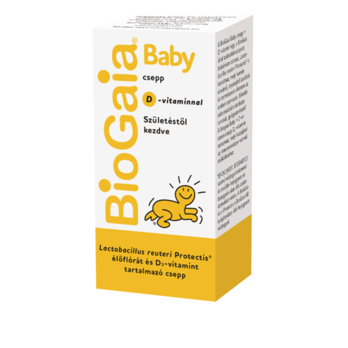 BioGaia Baby + D-vitamin étrendkiegészítő csepp 5 ml
