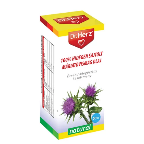 Dr. Herz Máriatövismag olaj 100% hidegen sajtolt 50 ml