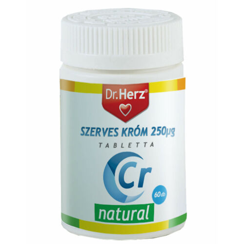 Dr. Herz Szerves Króm-pikolinát 250 µg 60 db tabletta