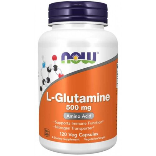 NOW L-Glutamine 500 mg - 120 Capsules
