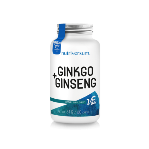 Nutriversum Ginkgo + Ginseng - VITA - 60 kapszula