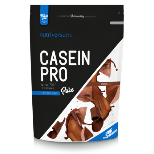 Casein Pro - 700 g - PURE - Nutriversum - csokoládé