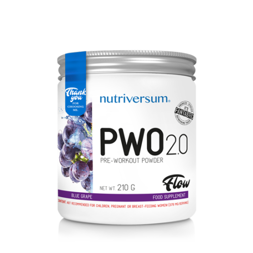 PWO 2.0 - 210g - FLOW - Nutriversum - kékszőlő