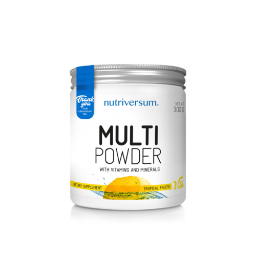 Nutriversum VITA - Multi Powder 300 mg trópusi gyümölcs