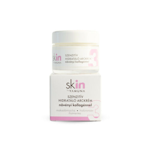 Skin by Yamuna szenzitív hidratáló arckrém növényi kollagénnel (50 ml)