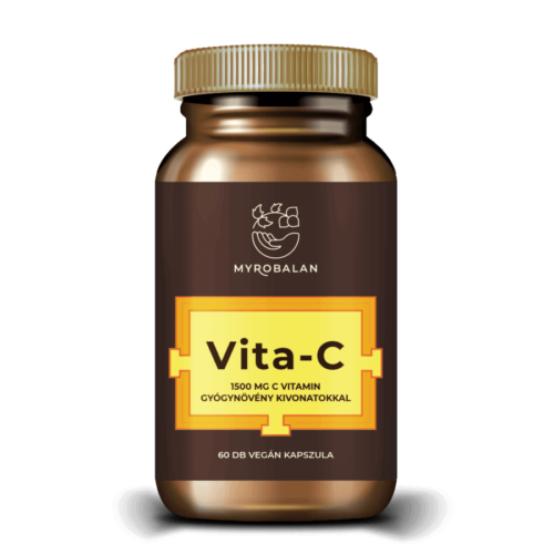 Myrobalan Vita-C - 1500 mg C vitamin gyógynövény kivonatokkal (60 db kapszula)