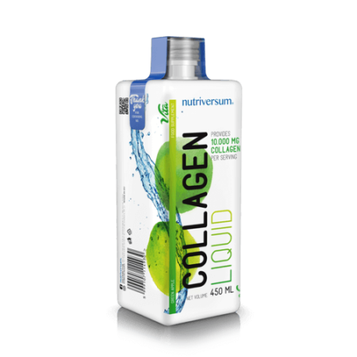 Nutriversum Collagen liquid 10.000 mg - 450 ml - VITA - zöld alma