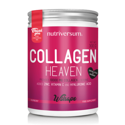 Nutriversum Collagen Heaven - 300 g - WSHAPE - Kollagén-Málna