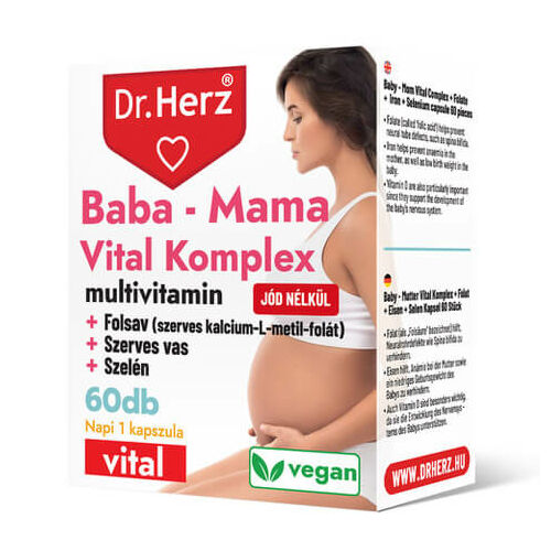 Dr. Herz Baba-Mama Vital Komplex 60 db kapszula 