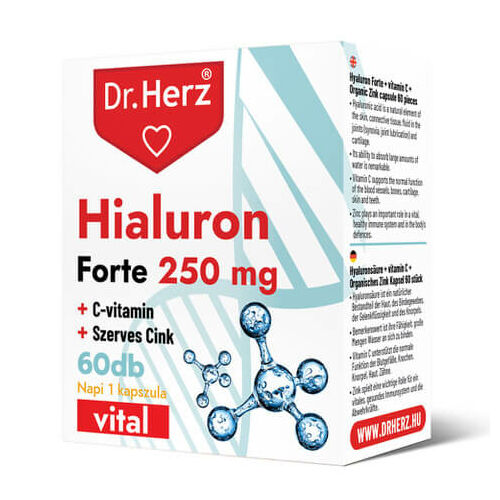 Dr.  Herz Hialuron Forte 250 mg 60 db kapszula