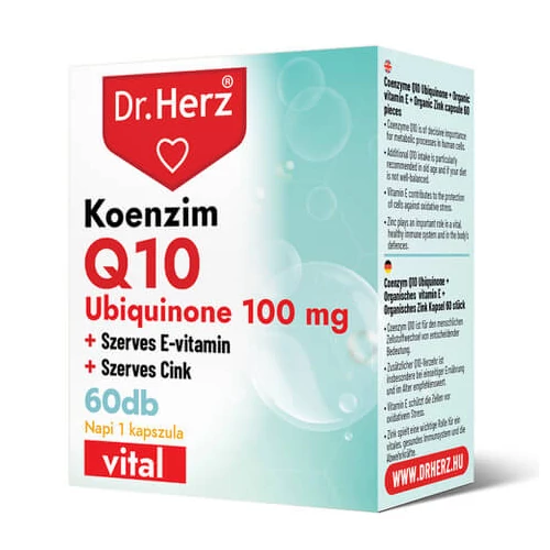 Dr. Herz Koenzim Q10 100 mg 60 db kapszula