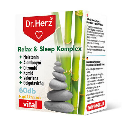 Dr. Herz Relax & Sleep Komplex 60 db kapszula