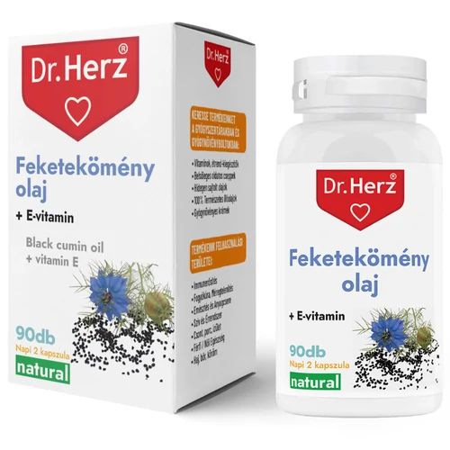 Dr. Herz Feketekömény olaj 500mg 90db lágyzselatin kapszula