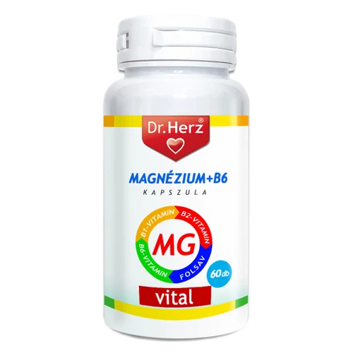 Dr. Herz Magnézium+B6 60 db kapszula