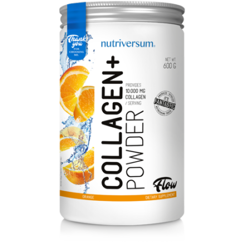 Nutriversum Collagen+ FLOW - narancs - 600 g