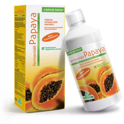 Specchiasol fermentált (erjesztett) papaya koncentrátum, nonival 500ml Natur Tanya 