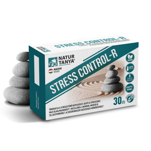 Natur Tanya STRESS CONTROL-R - Adaptogén gyógynövényekkel támogatja a stressztűrő képességet, segíti a stresszhez való alkalmazkodást