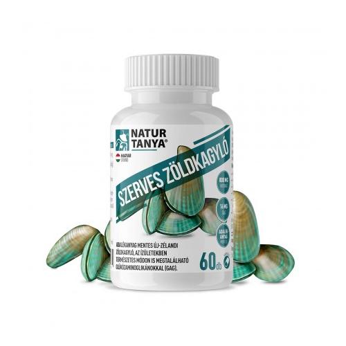 Natur Tanya® SZERVES ZÖLDKAGYLÓ- adalékanyagmentes, liofilizált új-zélandi zöldkagyló
