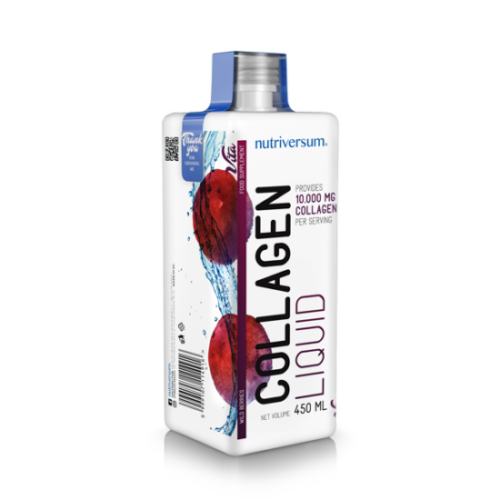 Nutriversum Collagen liquid 10.000 mg - 450 ml - VITA - erdei gyümölcs