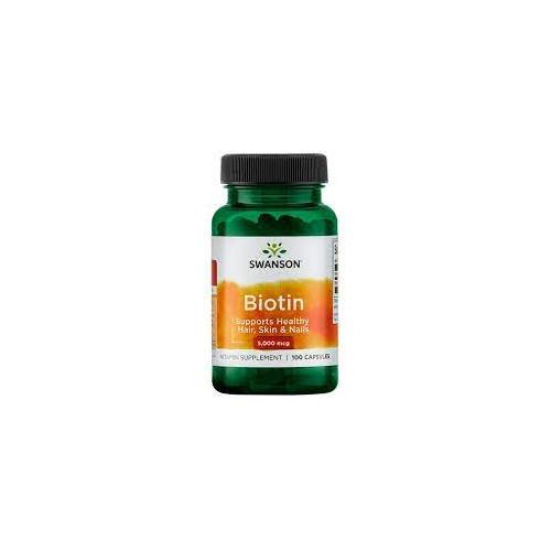 Swanson Biotin 5.000 mcg / 100 db