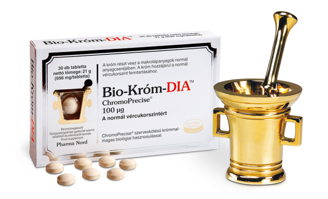 Pharma Nord Bio-Króm DIA tabletta (30 db)