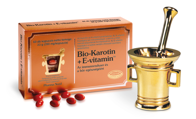 Pharma Nord Bio-Karotin + E vitamin kapszula (60 db)