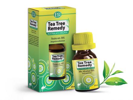 ESI 100%-os tisztaságú Ausztrál Teafa olaj - Garantált 38 % feletti aktív hatóanyag (össz terpén) tartalom! 25ml Natur Tanya
