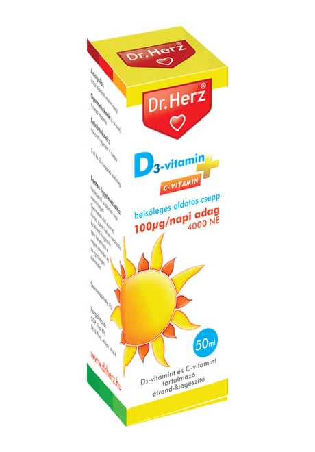 Dr. Herz D-vitamin csepp 50ml